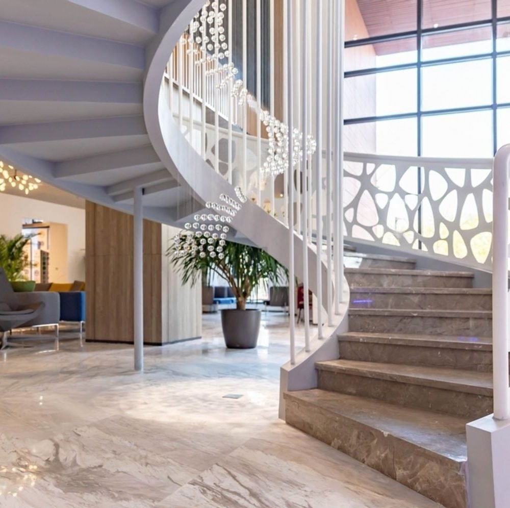Curved Staircase Manufacturer - High rise Innovation - India