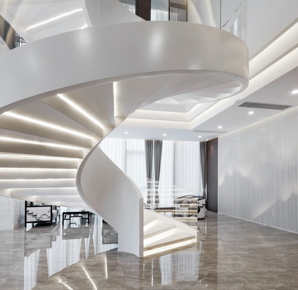 Helical Staircase Manufacturer - High rise Innovation - India